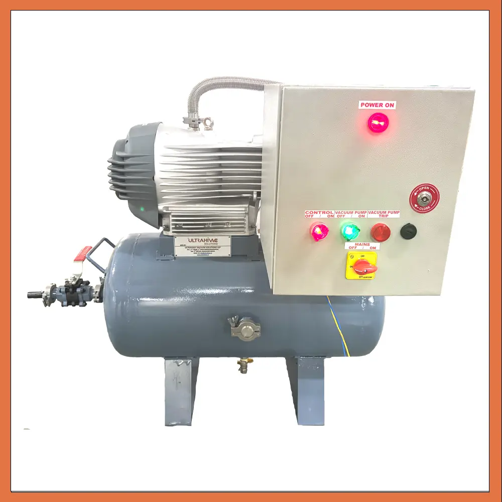 Home 20 High capacity vacuum buffer tank for stable operations